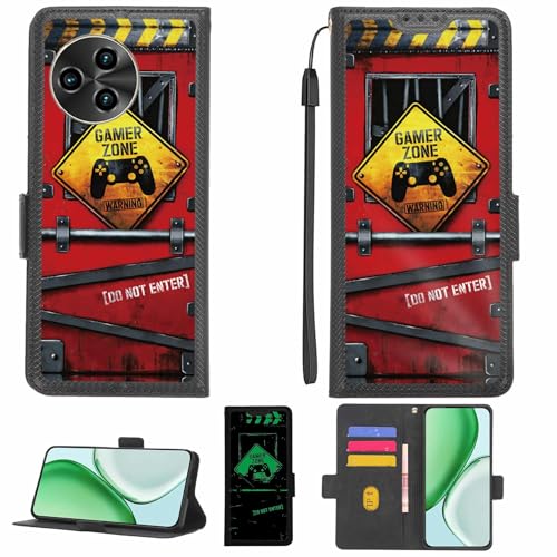 Aroepurt Case Compatible for Sunelan Mountain M9 Phone Case Flip Cover [with Tempered Glass Screen Protector][RFID Blocking][Luminous Effect] LPT-JGP