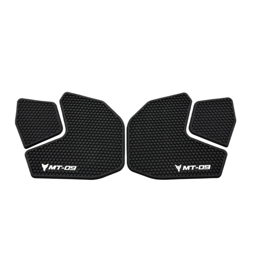 Autocollant réservoir moto MT09 haut de gamme en caoutchouc texturé durable