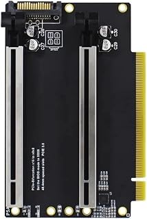 per pcie 3.0 x16 a Dual x8 Scheda di biforcazione per GPU Mining Rig e Server Workstation Espansione