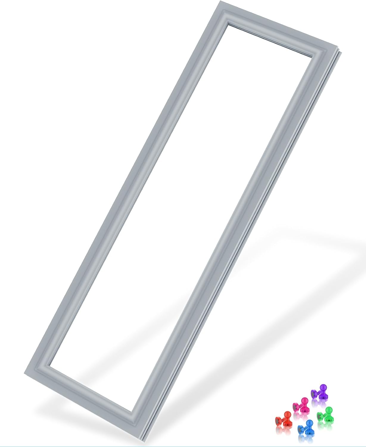 Upgraded WPW10443326 Freezer Door Gasket Compatible with Whirlpool Refrigerator Door Seal W10294114 W10443326 Refrigerator Pantry Drawer Gasket KFXS25RYWH2 KFXL25RYMS1 KitchenAid Refrigerator Seal