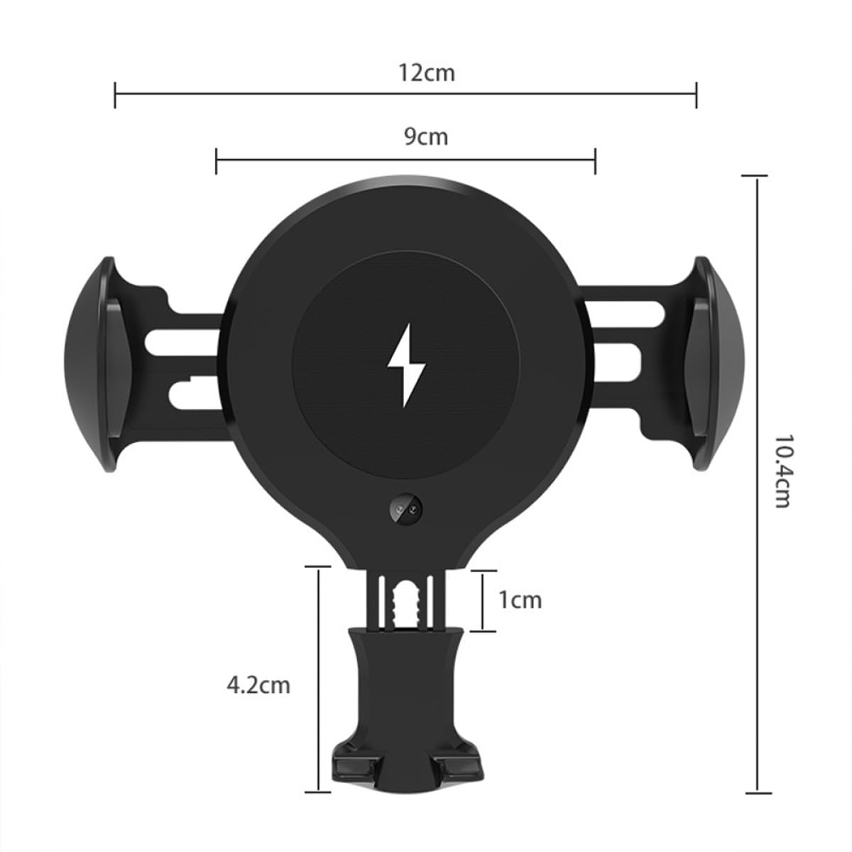 Chargeur de Téléphone pour Voiture 10w Noir Support