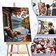 Camocin Art Malen nach Zahlen Erwachsene Landschaft, Landschaft Malen nach Zahlen Erwachsene leinwand Set, DIY Gebirge Paint by Numbers für Home Decor, Ohne Rahmen 40x50cm