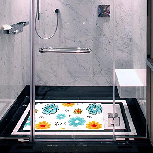 Alfombrillas de ducha antideslizantes lavables para bañera de ancianos 6