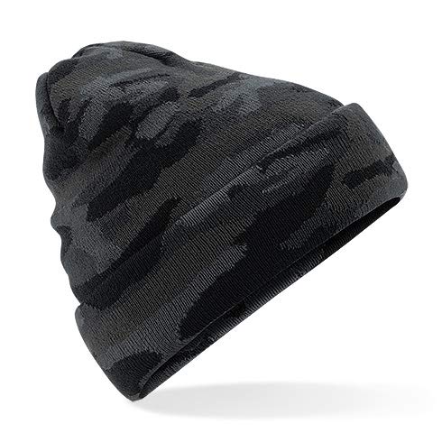 BeechfieldB419 Camo Cuffed Beanie