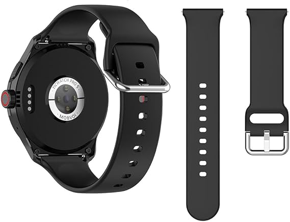 Watch Strap for Suunto 7/9/9 Baro/D5, für Garmin Venu X1, für Coros Nomad/Apex 4 46mm, 24mm Silicone Sport Replacement Band for Ticwatch Pro 5 Enduro/Atlas
