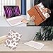 TopPerfekt Keyboard Case for iPad Air 13-inch (M3 2025 / M2 2024)/ Pro 12.9'' (6th/5th/4th/3rd Generation 2022/2021/2020/2018),Detachable,Rechargeable,with Pencil Holde - Brown Pink Cow