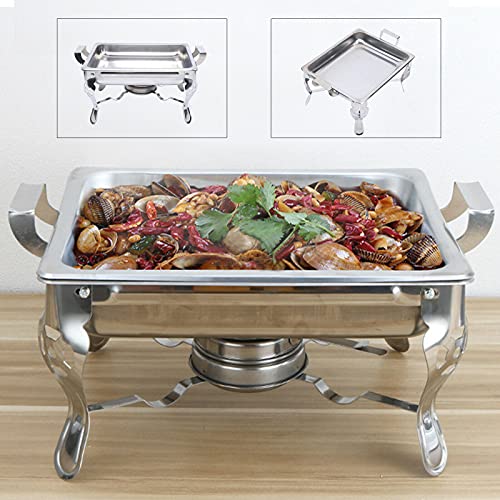Fetcoi Hot Pot Buffet Voedselwarmers, 21 x 26 x 26 cm, voor catering, buffet en party - Afbeelding 6