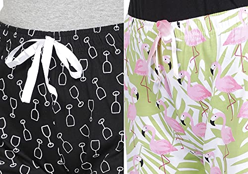 Image of Club A9 Women's Regular Fit Cotton Printed Shorts