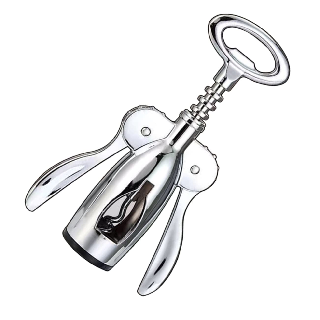 Unomor Stainless Steel Wine Corkscrew for Home Parties Weddings Bars Outdoor Events
