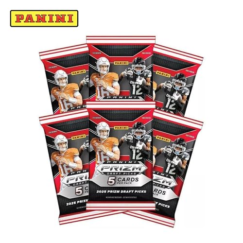 Cartes de collection PRIZM Draft Picks CFB 2025 finition chrome premium
