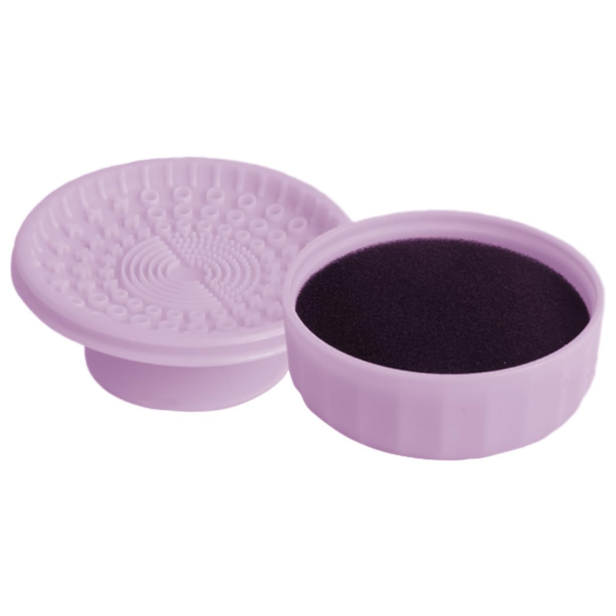 FRCOLOR 4stücke Reise Make-up Pinsel Reiniger Mit Faltbarer Reinigungsschale Nutzung Für Einfache Und Gründliche Von Kosmetikpinseln Tragbar Und Leicht Zu Verwenden