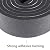 Foam Weather Stripping Adhesive 2 Inch Wide X 3/8 Inch Thick, Door Jamb Weather Seal Neoprene Window Foam Tape Outdoor Car Weather Stripping Roll, Total 6.5 Feet Long