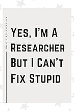 Researcher Gifts: Blank Lined Journal Notebook, an Appreciation Thank You and Funny Gift for Researchers