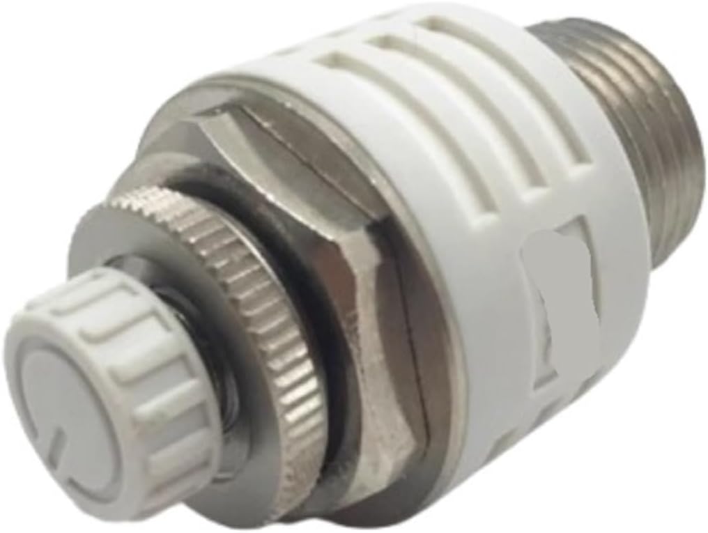 10/20Pcs Exhaust Throttle Valve with Muffler ASN2-M5 ASN2-01S ASN2-02S ASN2-03S ASN2-04S Adjustable Muffler(ASN2-01,20Pcs)