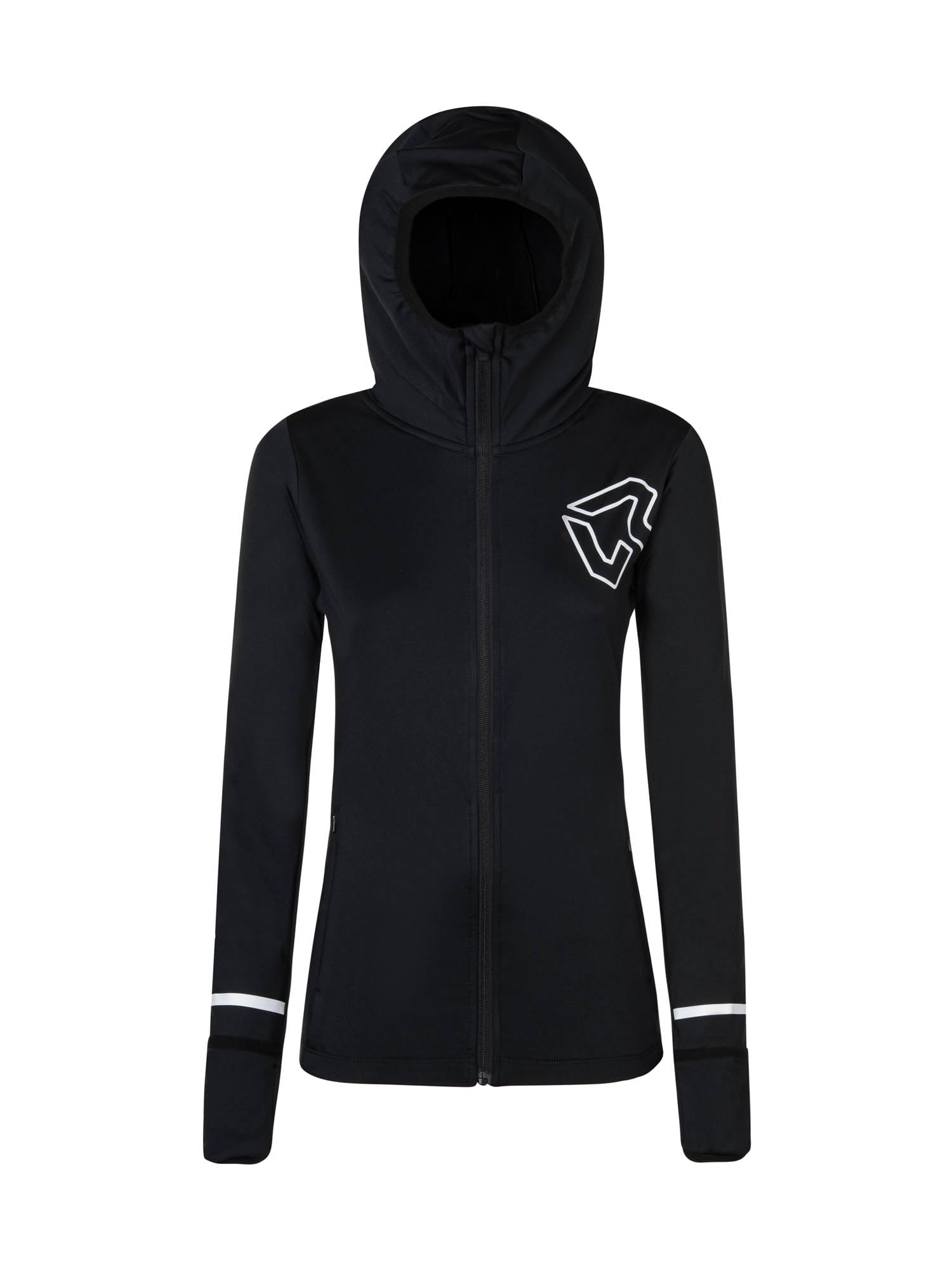 Rock Experience REWC02831-0208 JERKY 2.0 HOODIE WOMAN FLEECE Sweatshirt Women's CAVIAR M