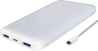 カシムラモバイルバッテリー10000mAh microUSB WH NAJ-604