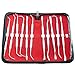 AAProTools 11 PCS Sinus Lift Instruments Set Dental Dentistry Double Ended Stainless Steel
