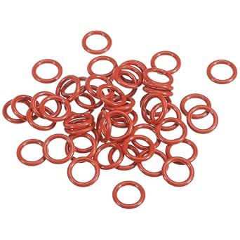 O-Ring In Silicone Rosso 27mm X 3mm (ID X C/S) – Scegli Quantità, Nuovo Metrico