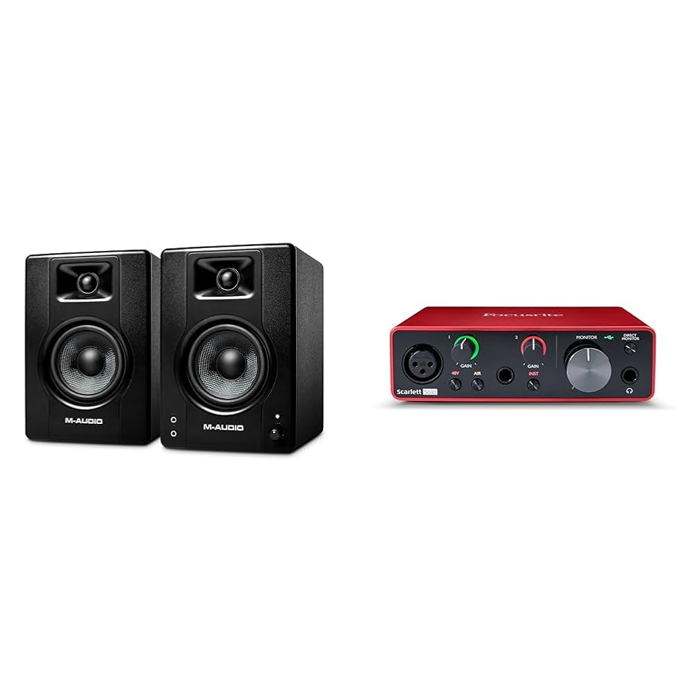 Amazon.com: M-Audio BX4 4.5