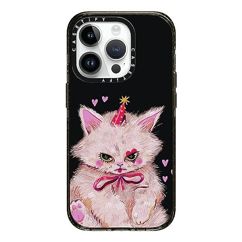 CASETiFY CpNg iPhone 15 Pro P[X [MILKi (4x MIL-STD-810G)/2.5m̗NA/MagSafe ɑΉ] - CLOWN KITTY - NA ubN