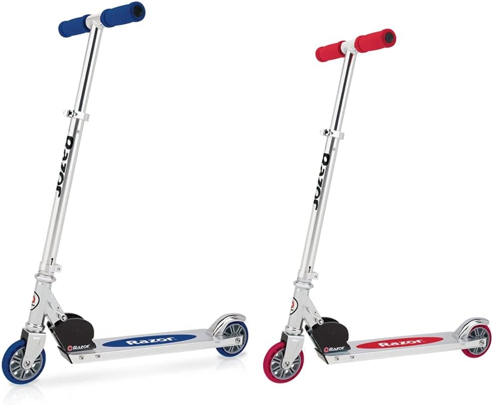Razor A Kick Scooter - Blue - FFP & A Kick Scooter - Red - FFP