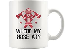 Firefighters Gifts Ceramic Mug - Where My Hose At
