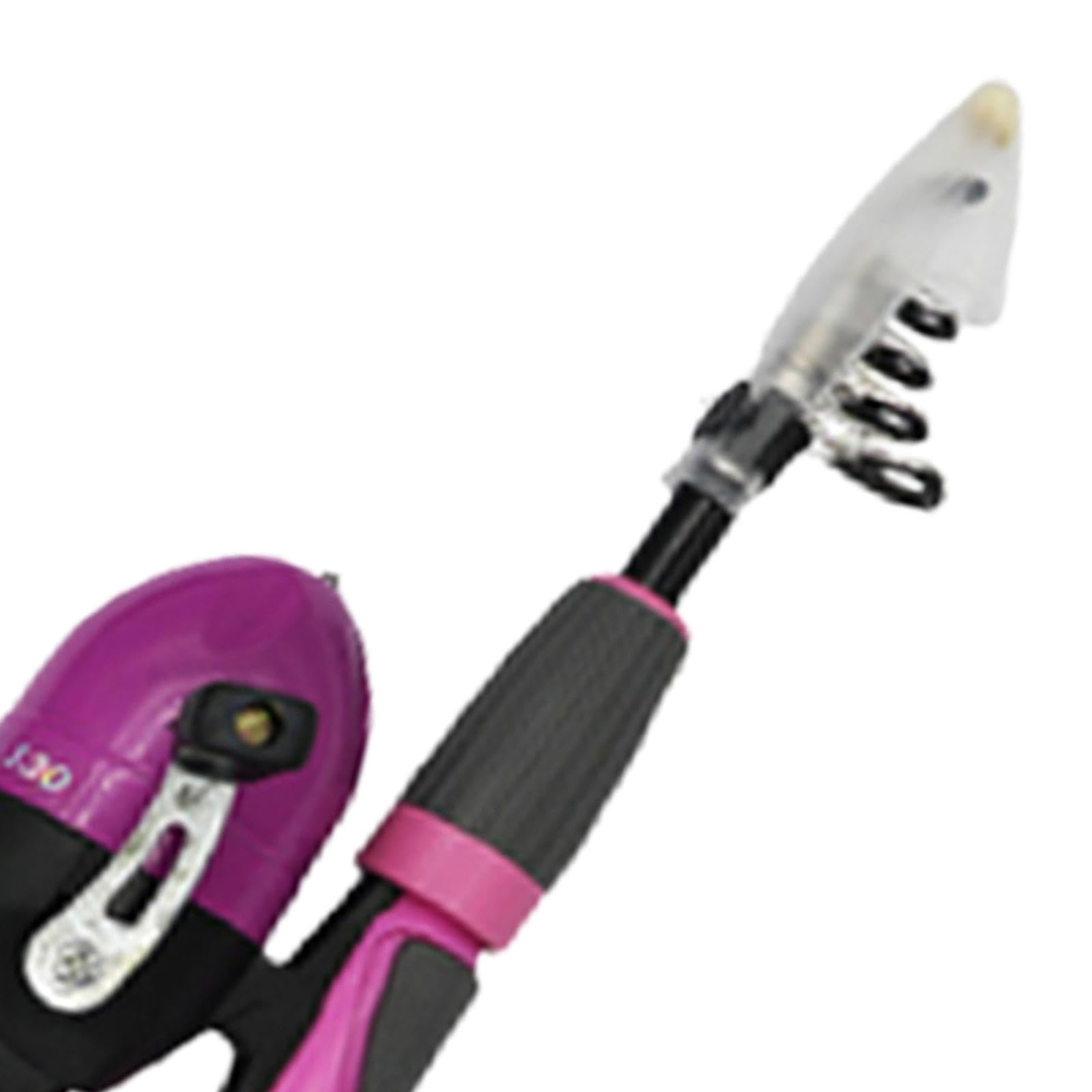 QudraKast Canne à pêche portable et moulinet pour enfants – Motif