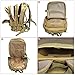 Prospo 40L Military Tactical Shoulder Backpack Assault Survival Molle Bag Pack Fishing Backpack for Tackle Storage (Khaki)