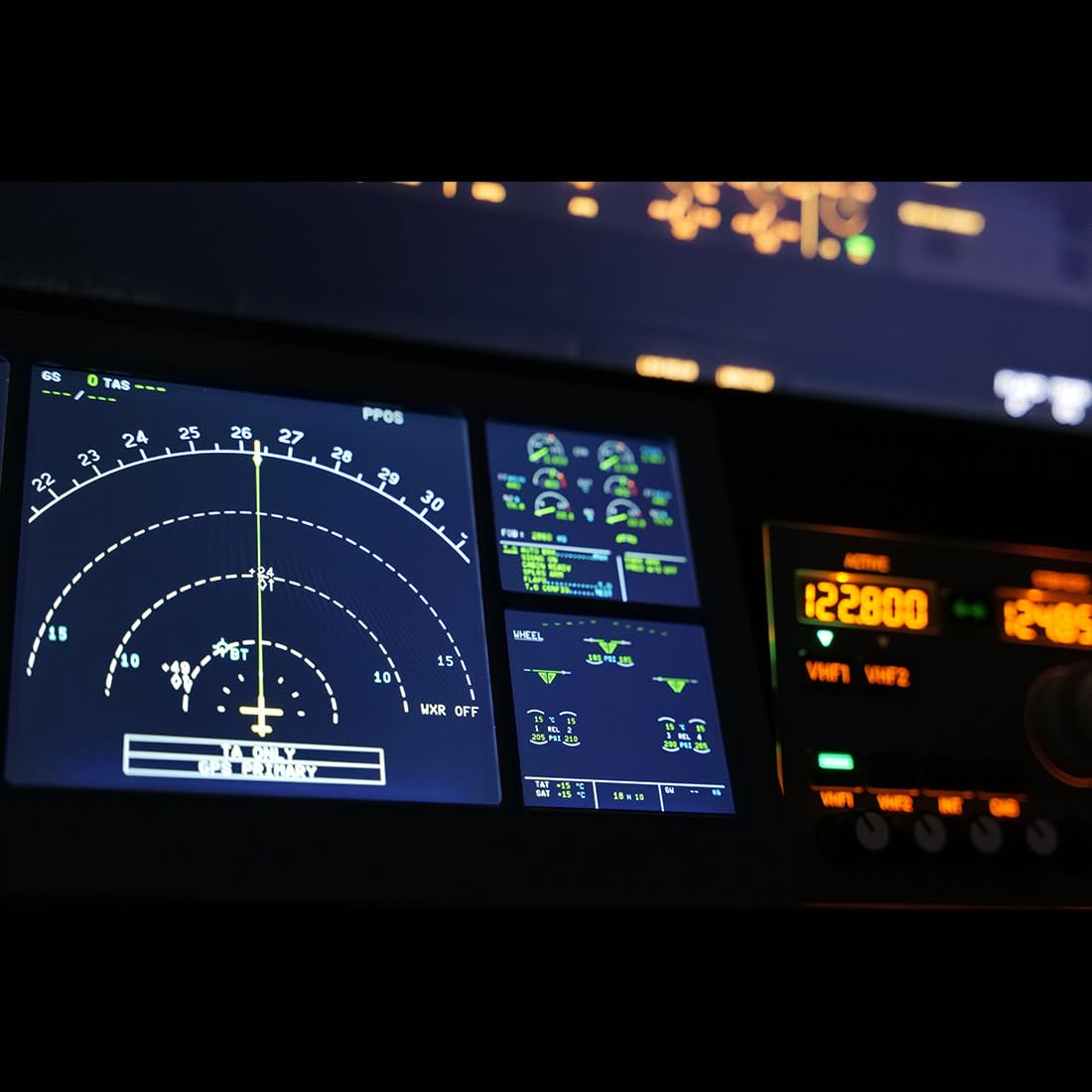 Rowsfire A107 V3.1 A32X MAX Light Overhead Panel Für MSFS 2020/2024, Kompatibel Mit Fenix A32X, FBW A32X, Für EIN Noch Intensiveres Flugsimulationserlebnis