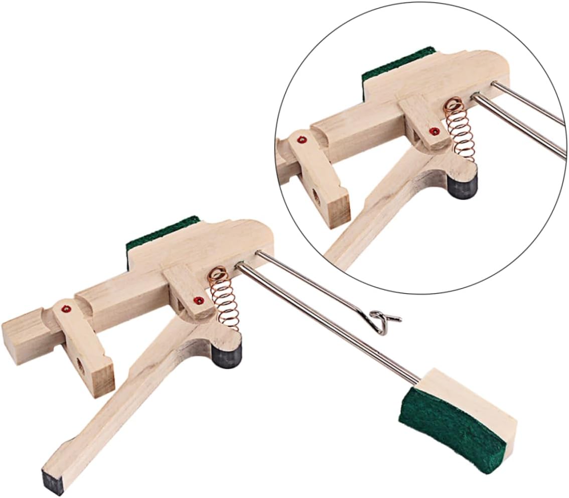 2pcs Piano Repair Parts D58 Wooden Piano Whippen Hammer Butt for Upright Tuning Tool