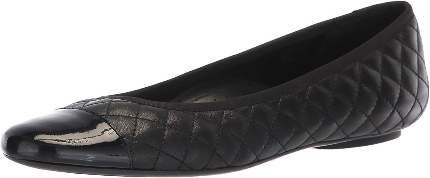 VANELi Womens Serene Quilted Slip On Ballet Flats Casual - Beige