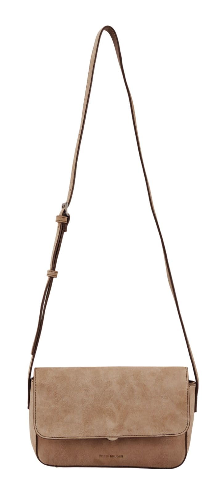 Bolso crossbag Soft Caramel elegante: el complemento premium de piel 4