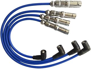 4pcs New Spark Plug Wire Repl.#27588 for Beetle Bora VW Golf GTI Jetta 2.0L 06A998031