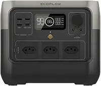 Estação De Energia Ecoflow River 2 PRO 800w A 1600w 768Wh 127v BR