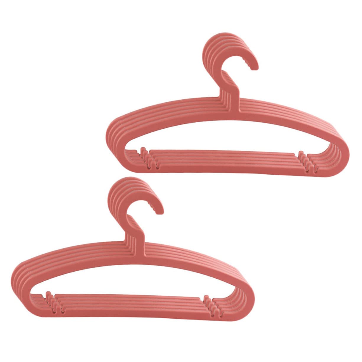 MUSISALY 10pcs Coat Hanger Costume Hanger Hangers for Non-Slip Clothes Drying Rack Clothes Hanger Suit Hanger Childrens Hangers for Clothes Clothes Home Supplies Plastic Red