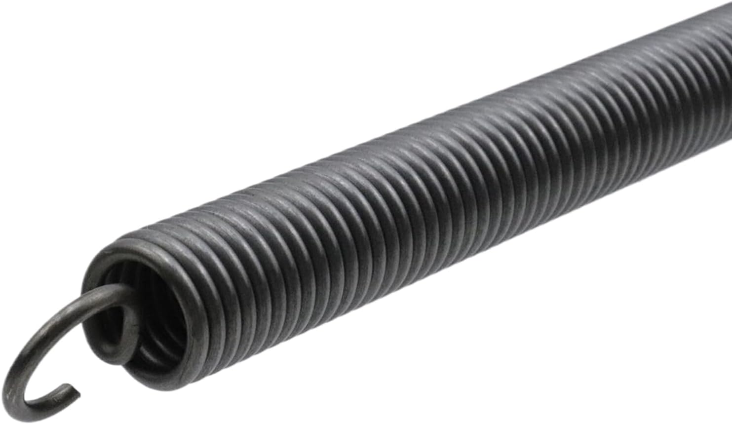 4Pcs Heavy Duty Extension Spring, Spring Steel Hook Construction Extended Tension Springs with Hook for Machinery Repair Construction Industrial (Wire Diameter 0.08", OD 0.59", Length 11.8")