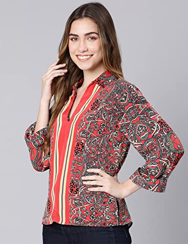 Image of oxolloxo Razy res Scarf Print Women top