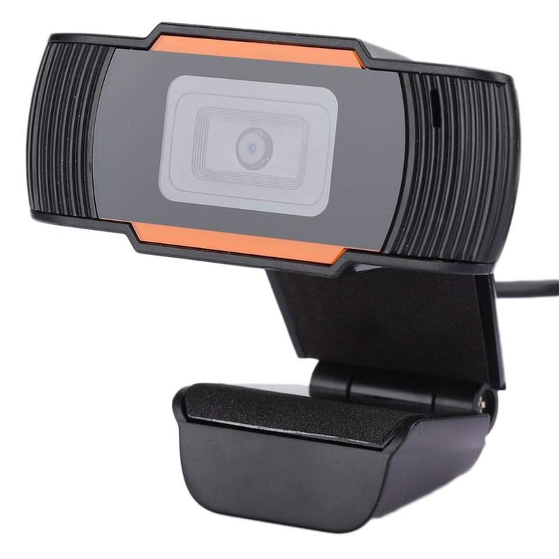Enfogo HD Webcam USB Camera Drive-Free Web Cam Online Studying Meeting Calling Video Camera Built-in c Wide Compability for Desktop Laptop Plug and Play