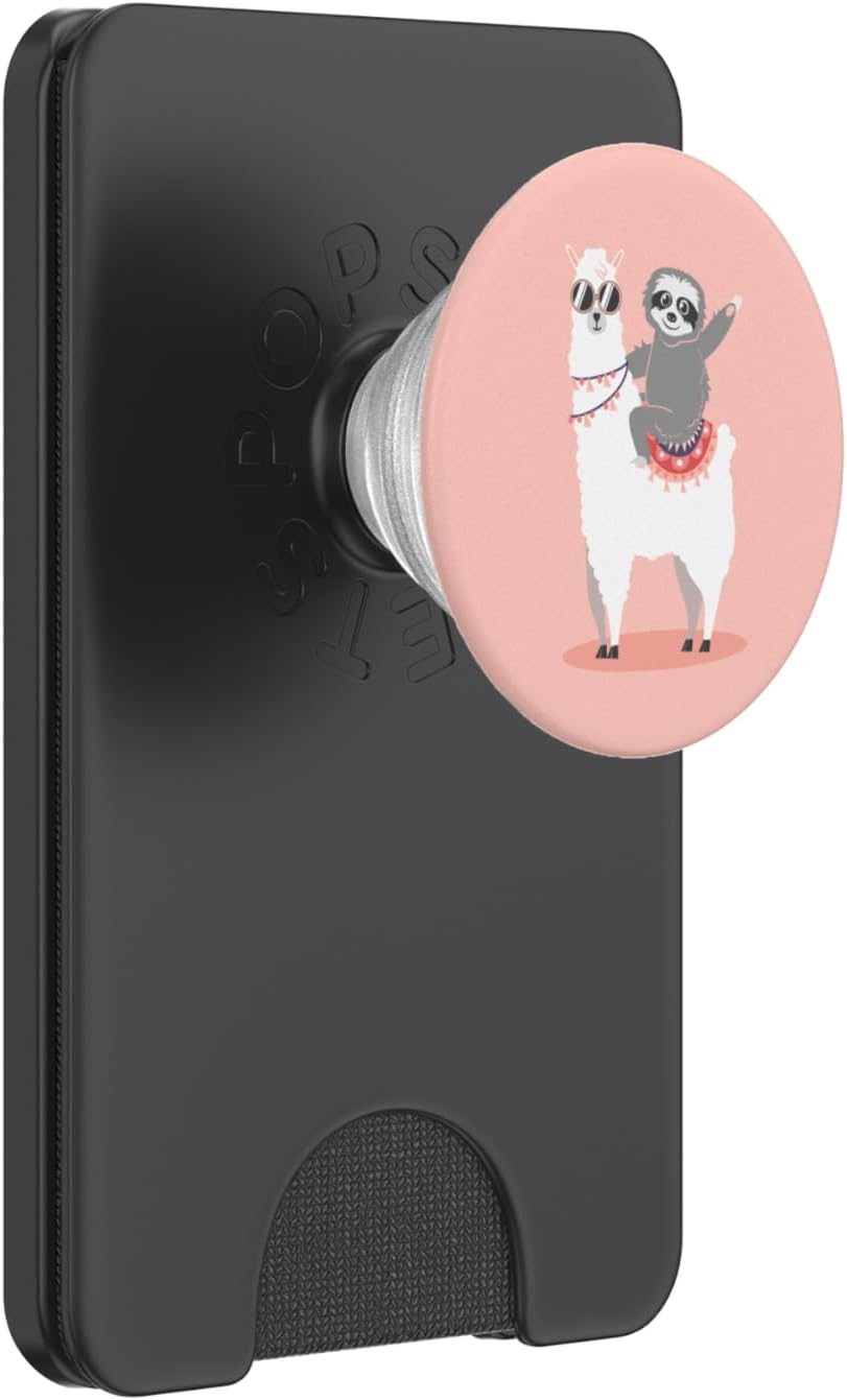 Llama Phone-Grip Sloth Funny Cute Sweet Valentines Gift PopSockets PopWallet for MagSafe