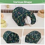 BeBeJoJo Meerschweinchen Bett Kuschelhöhle Höhle Waschbar Kaninchen Kuschelhöhle für Hamster Kaninchen Igel Chinchilla Bartagamen und Frettchen