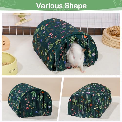 BeBeJoJo Meerschweinchen Bett Kuschelhöhle Höhle Waschbar Kaninchen Kuschelhöhle für Hamster Kaninchen Igel Chinchilla Bartagamen und Frettchen