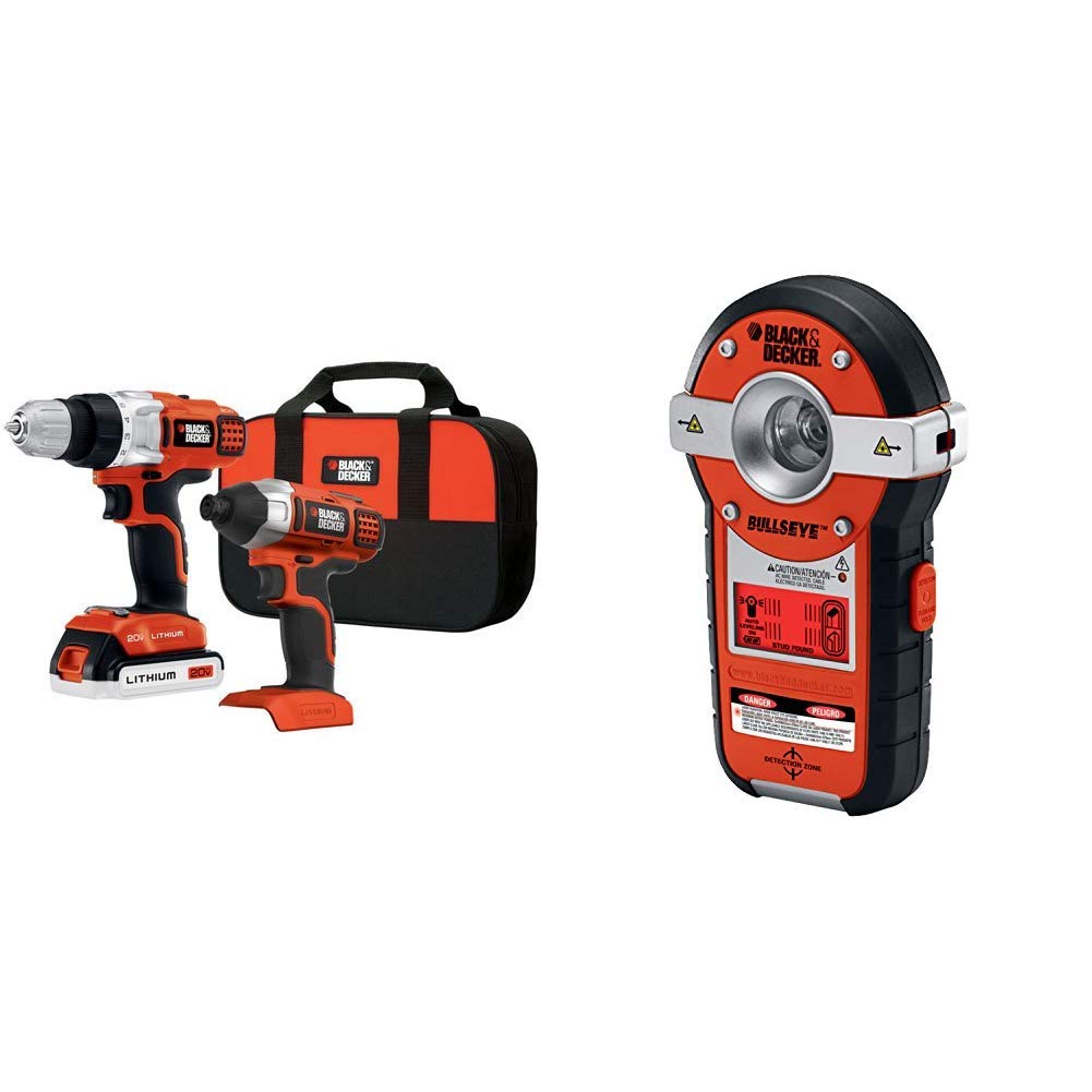 Buy BLACK+DECKER 20V MAX Cordless Drill Combo Kit with Autoleveling