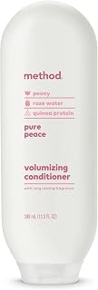 method Volumizing Conditioner, Pure Peace, 13.5 fl oz | With Rose, Peony, and Pink Sea Salt Scent Notes, Paraben and Sulfate Free