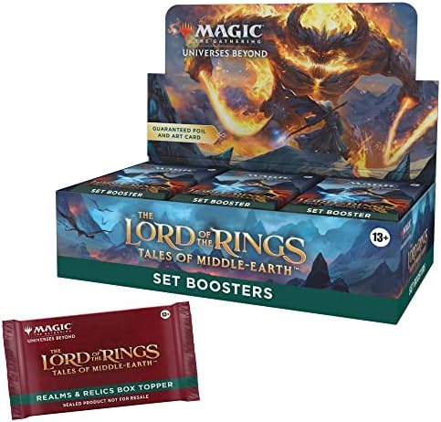 Magic: The Gathering The Lord of The Rings: Tales of Middle-Earth Set Booster Box - 30 Packs (360 Magic Cards)