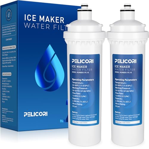 Ice O Matic IOMQ Water Filter for IFQ1 and IFQ2 Systems (2 Pack)