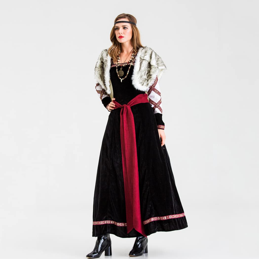 Kostium na halloween Retro kobiety pirat wojownik kostium strój wieczorowe imprezy tematyczne bal przebranie na karnawał akcesoria