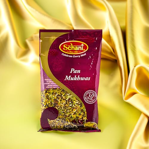 Schani - Pan Mukhwas 400g - Hochwertige Gewürzmischung - Sugar Coated Mix Seeds - Kandierte Samen aus Indien für die Atemfrische - Traditionell nach indischer Art