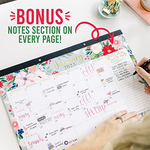 Floral Teacher Desk Calendar 2023-2024 - Academic Desk Calendar 2023-2024, 2023 Large Desk Calendar School Year 2023-2024, Calender 2023 Desk Calendar July 2023-2024, Desktop Calendar 2023-2024 #TOP6