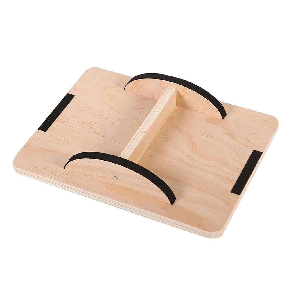 Balance Board in legno Superficie antiscivolo antiscivolo per