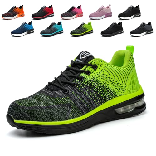 Hitopteu Chaussure de Securite Homme Femmes Legere Basket Securite Respirante avec Embout en Acier...